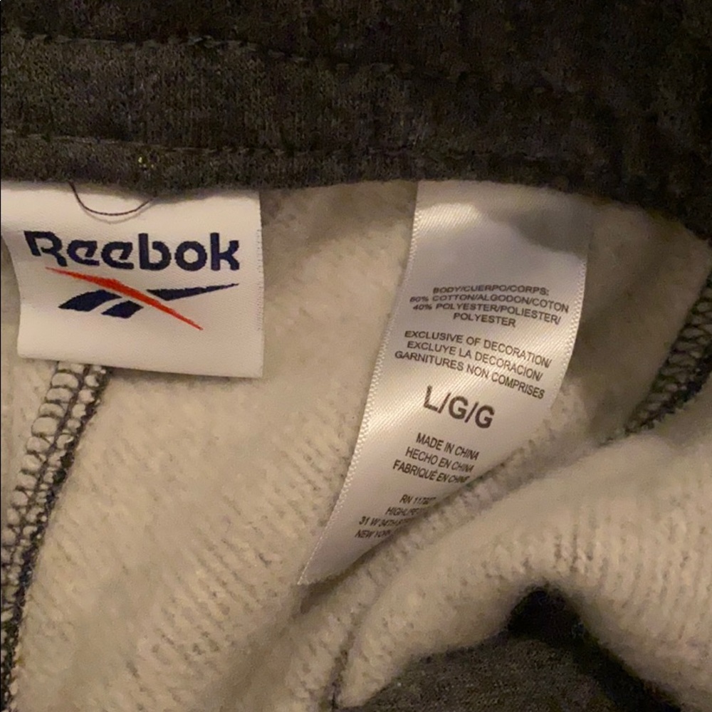 NWT Reebok Sweatpants - Picture 3 of 6